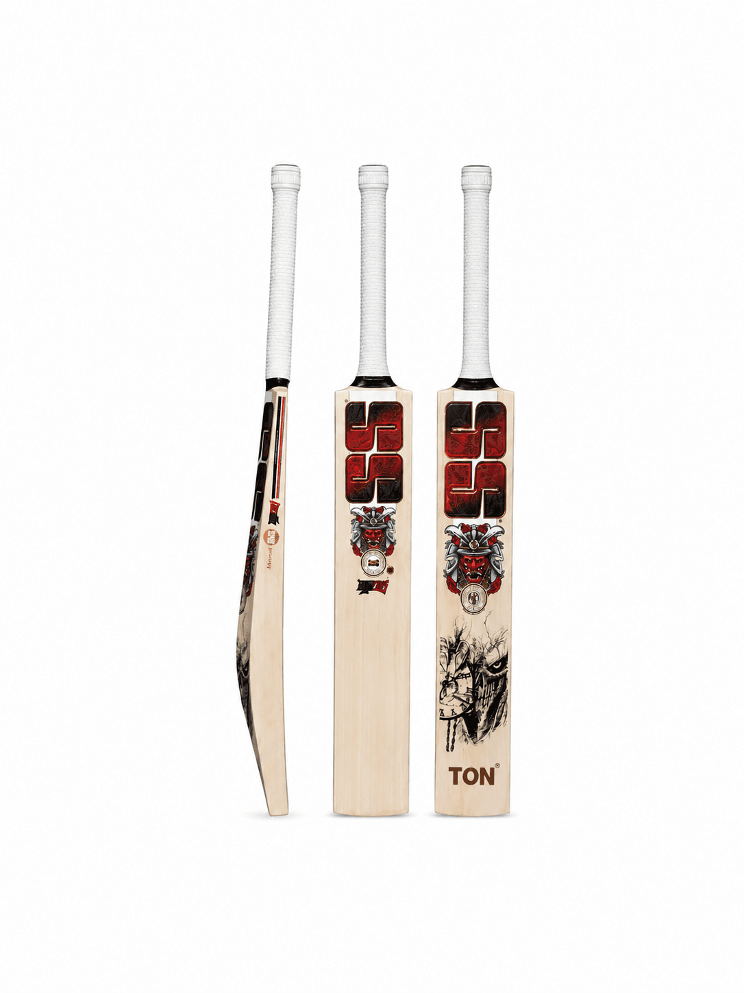 SS Devil Red English Willow Cricket Bat