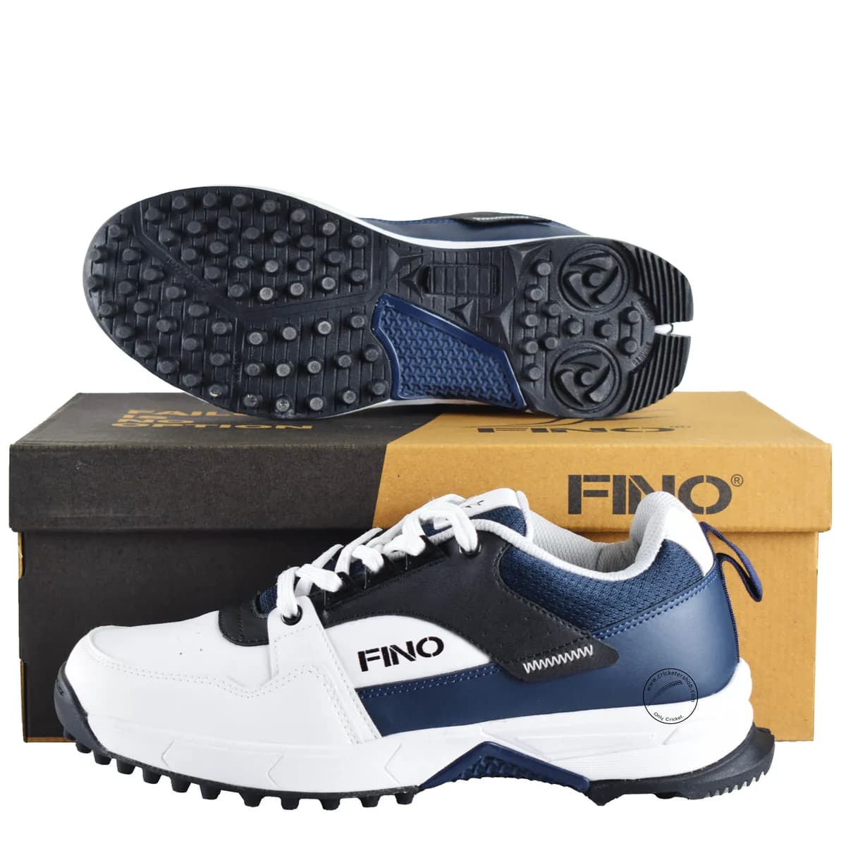 Fino C-12 Rubber Spike Cricket Shoes