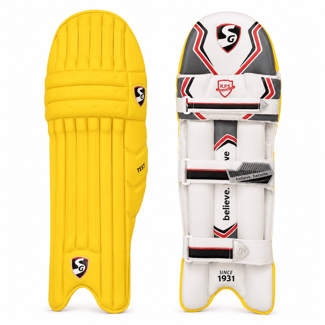 SG Test CSK Cricket Batting Pads