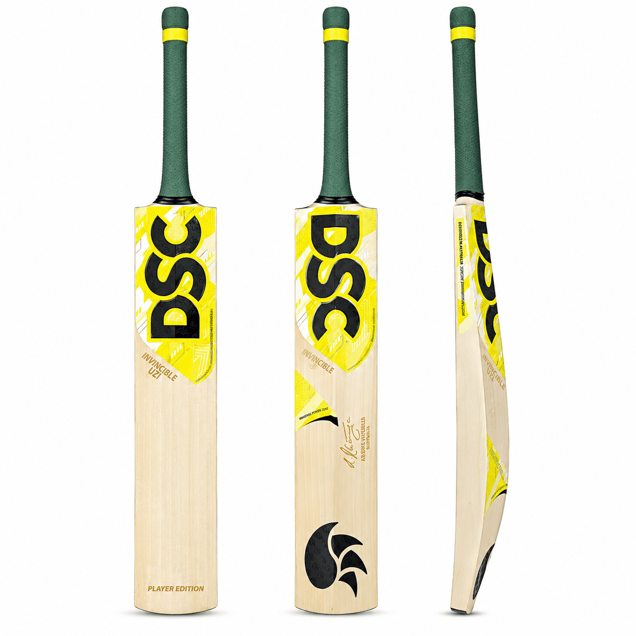 DSC Invincible UZI Usman Khawaja Player Edition English Willow Cricket Bat