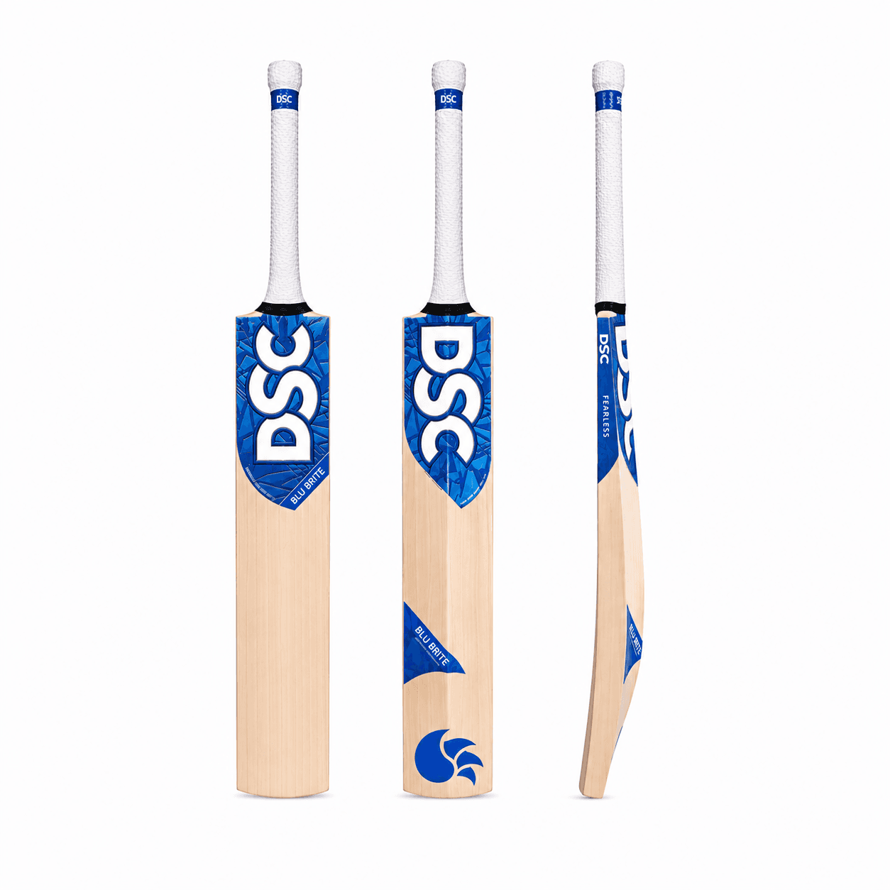 DSC Blu Brite English Willow Cricket Bat