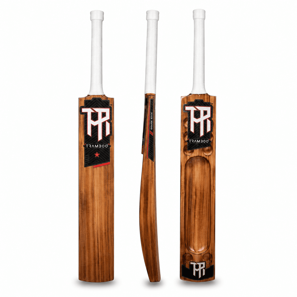 Tramboo Hard Tennis Scoop Kashmir Willow Cricket Bat