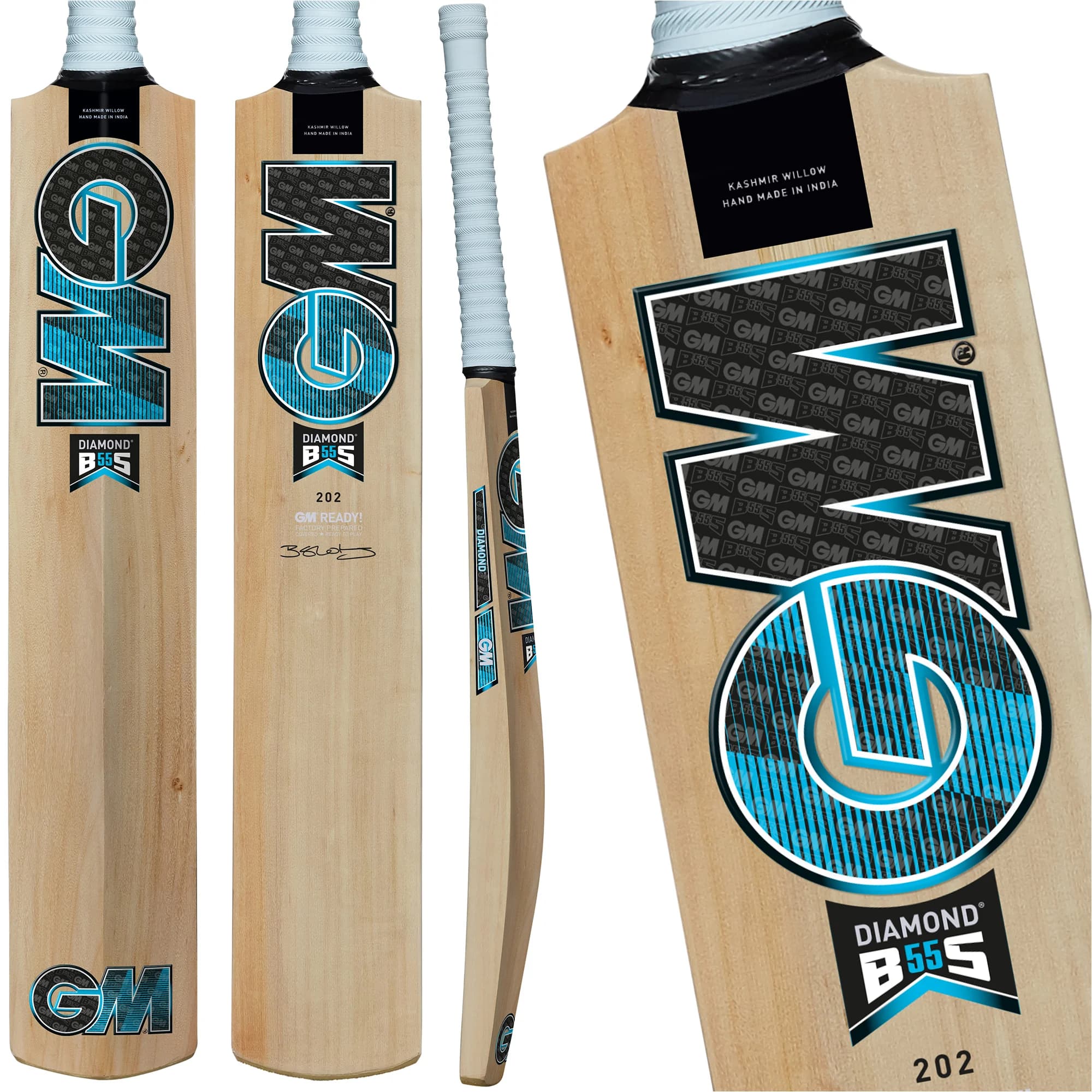 GM Diamond 202 Kashmir Willow Junior Cricket Bat