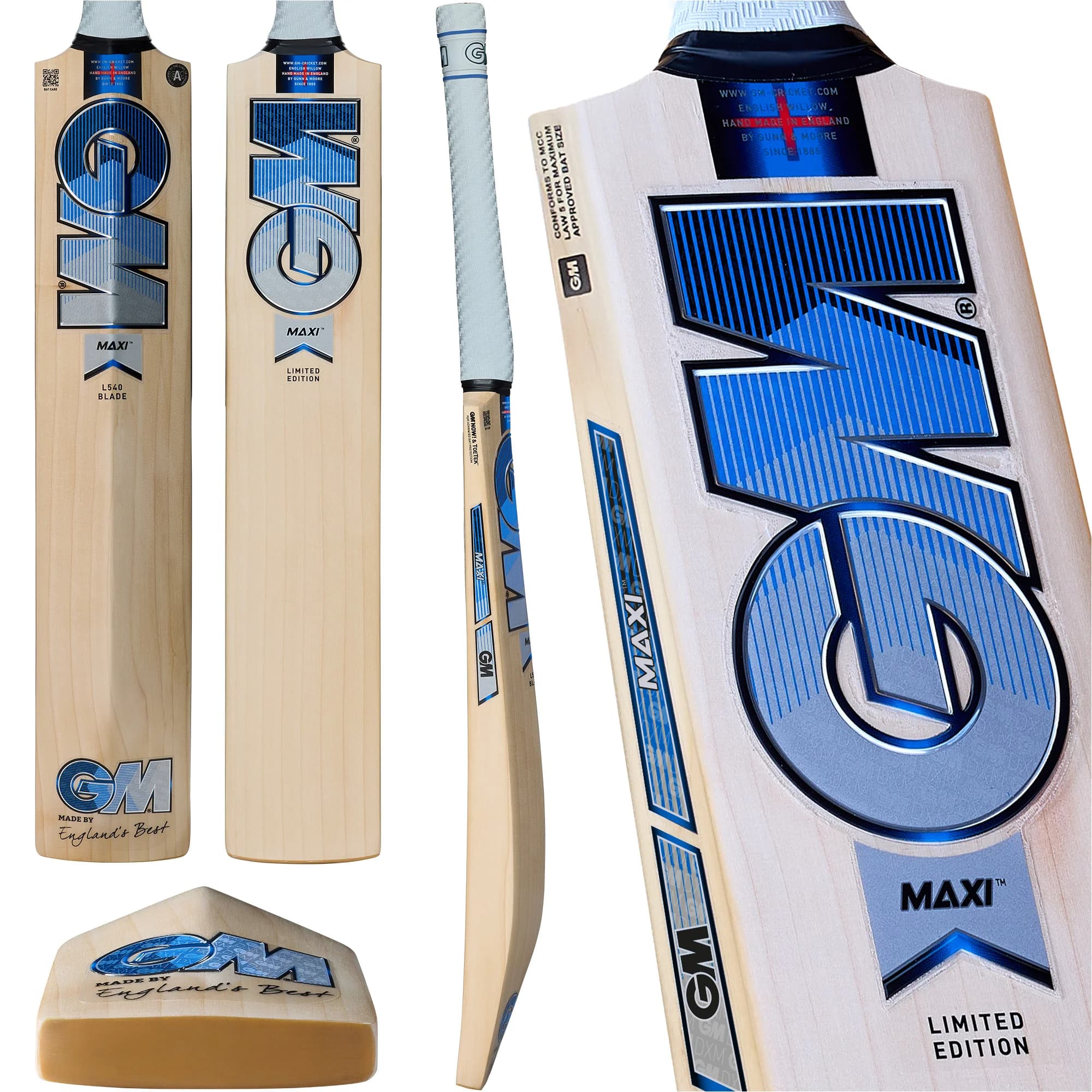 GM Maxi 606 English Willow Cricket Bat