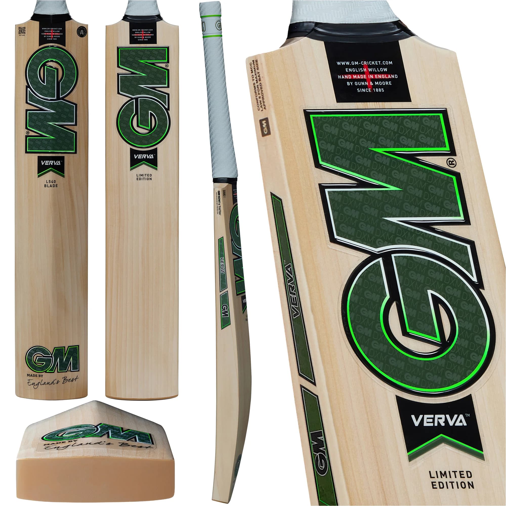 GM Verva Original English Willow Cricket Bat