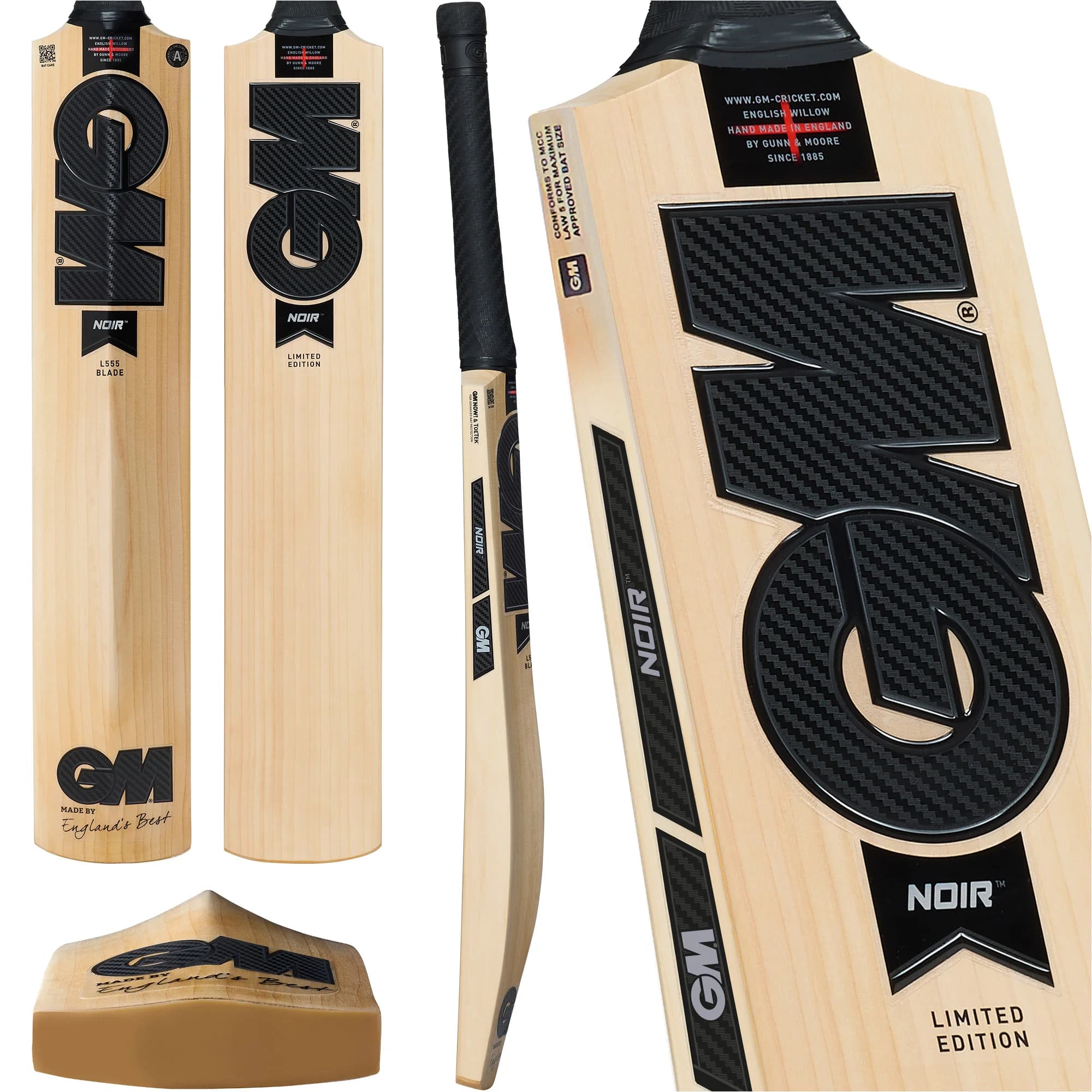 GM Noir 909 English Willow Cricket Bat