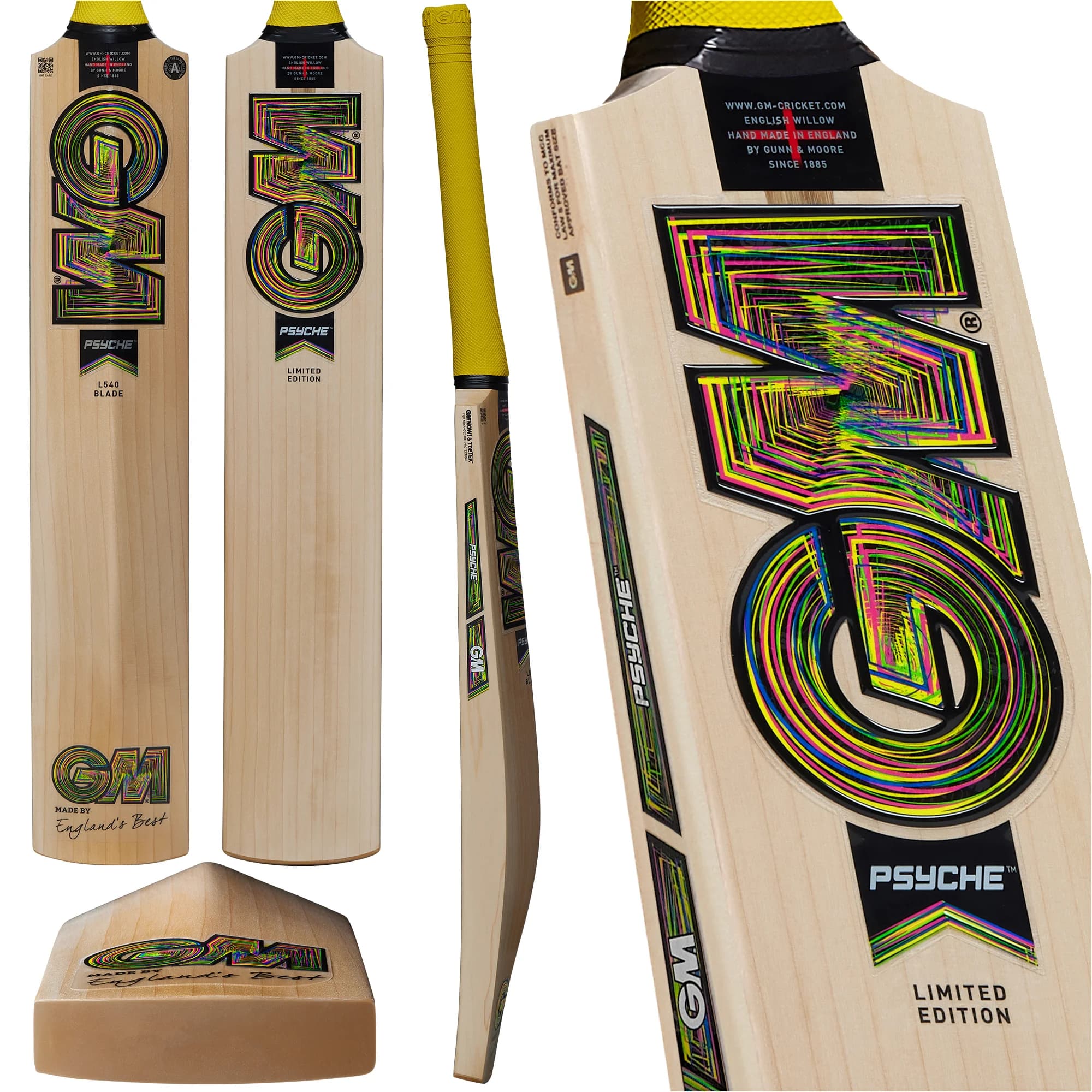 GM Psyche 606 English Willow Cricket Bat