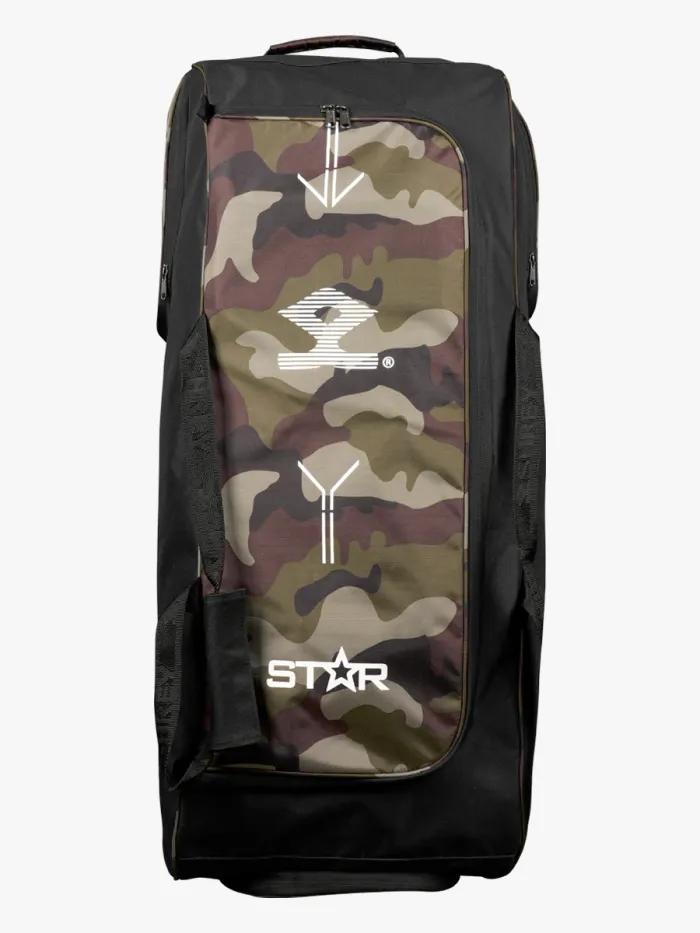 Shrey Star Wheelie Camoflauge 2.0 Cricket Kitbag